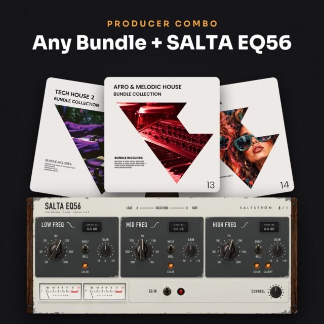 Producer Combo – any Bingoshakerz bundle plus the SALTA EQ56 plugin
